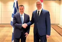 وزير البترول يبحث مع نظيره اليوناني فرص التعاون في الغاز واحتجاز الكربون