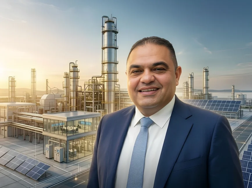 المهندس شريف قطب رئيس شركة مجاويش للبترول