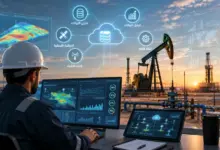 إدارة البيانات في حقول النفط الرقمية