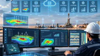 إدارة المكامن في حقول النفط الرقمية