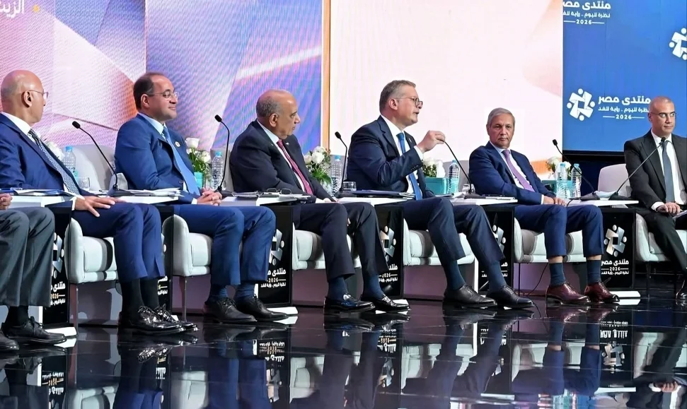 المهندس كريم بدوي وزير البترول والثروة المعدنية خلال فعاليات منتدى مصر 2026