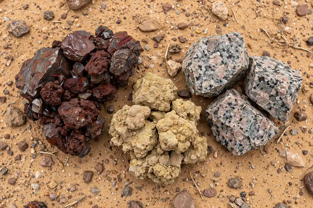 المعادن المصرية في أسوان والوادي الجديد