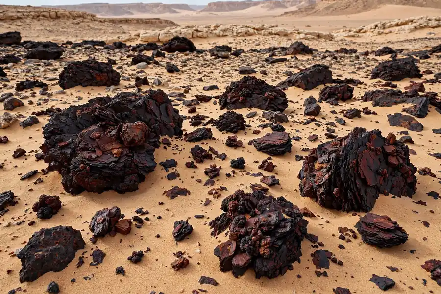 المعادن المصرية في الصحراء الغربية